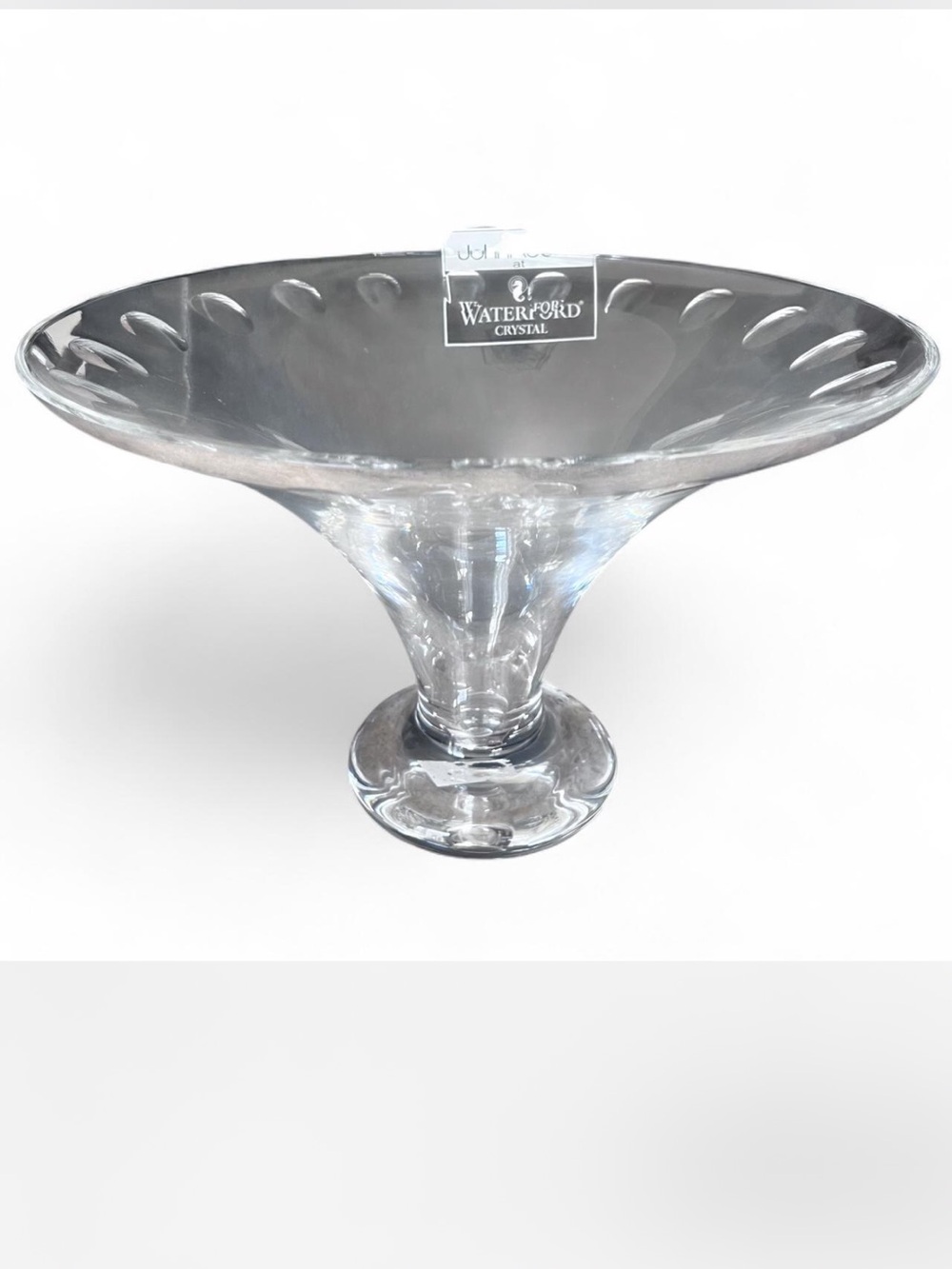 Brand new Vintage Waterford Crystal John Rocha 13” centerpiece imprint bowl!!